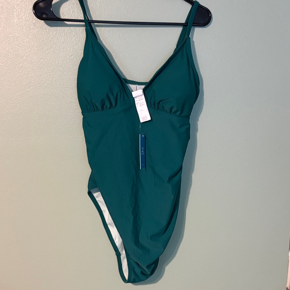 Cupshe Teal One-Piece Swimsuit